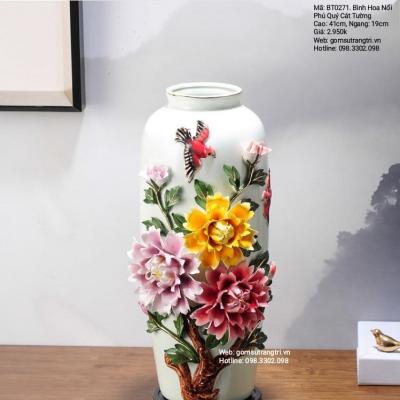 BÌNH HOA NỔI PHÚ QUÝ CÁT TƯỜNG